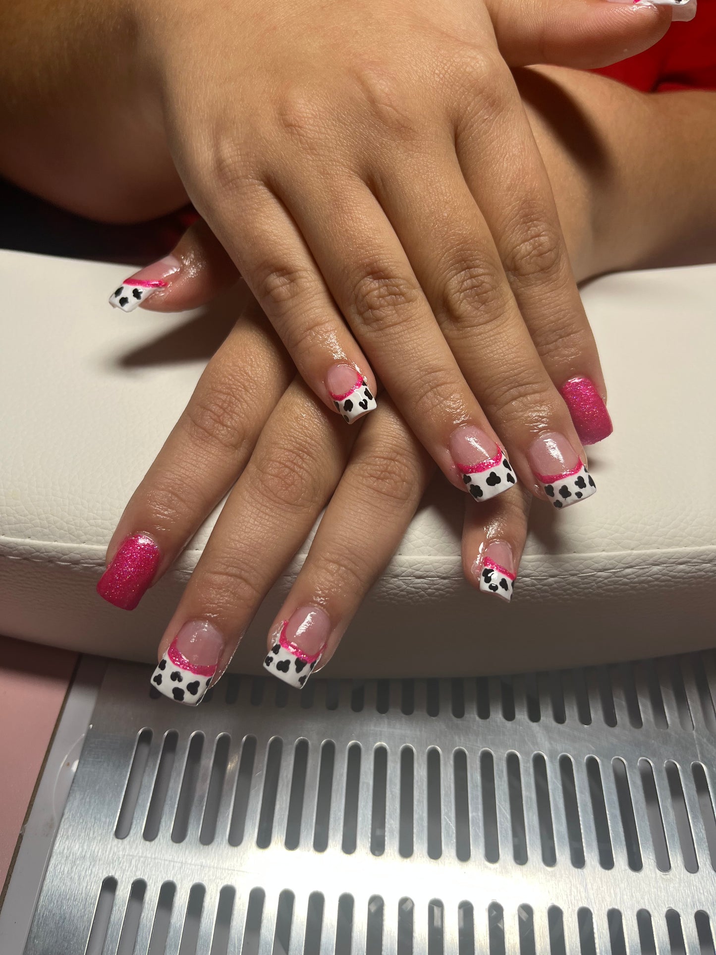 Pink with Cow Print Frenchie