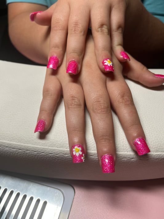 Kids Pink with Daisy's